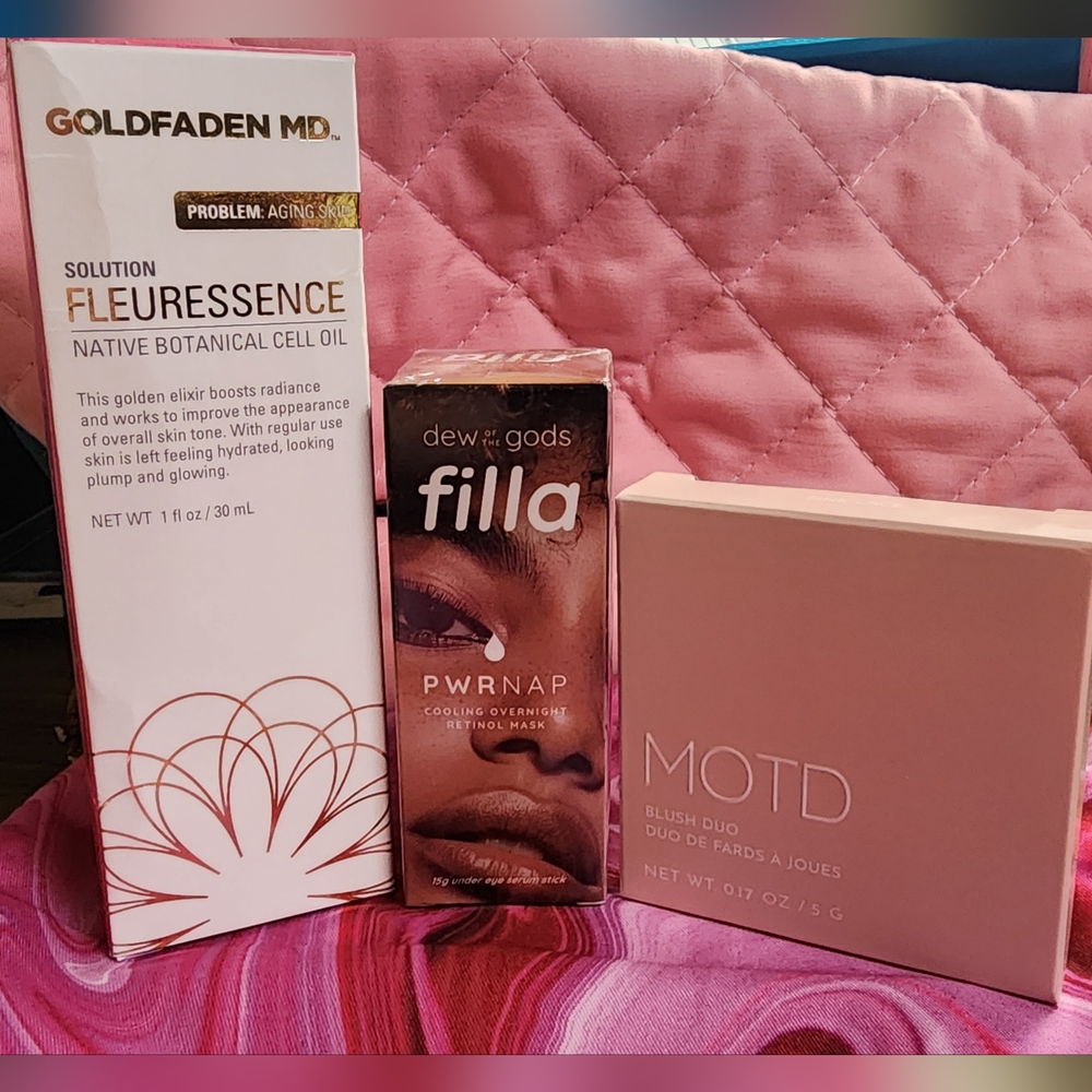 Beauty Bundle/Aging Cell Oil/Blush/Retinol Mask